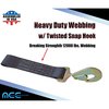 Tie 4 Safe 2" x 10' Combo Ratchet & Axle Strap s
WLL: 3,333 lbs.
, PK2 RT42-10-BL-2